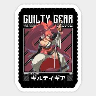 Baiken - Guilty Gear Strive Sticker